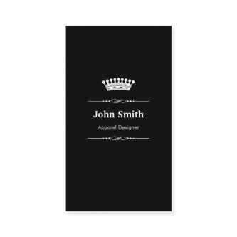 Apparel Designer Elegant Royal Black White