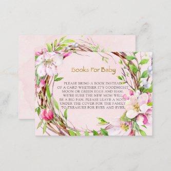 Apple Blossom Tree Books For Baby Enclosure Cards