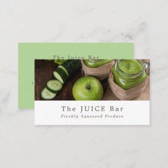 Apple & Cucumber, Juice Bar