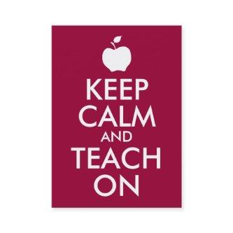 Apple Keep Calm and Teach On