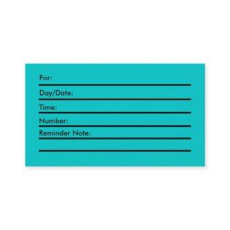 Appointment Card