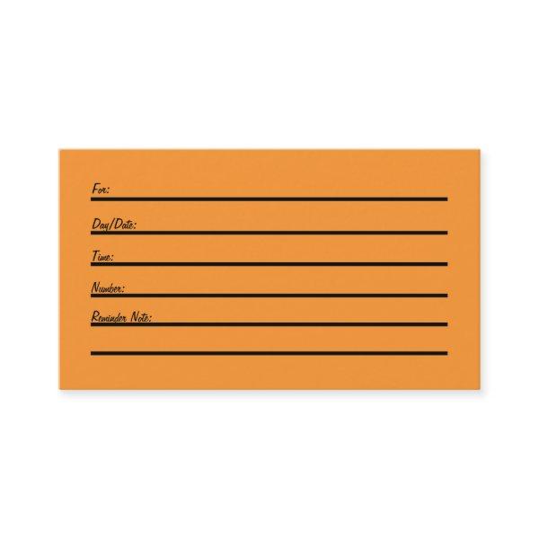 Appointment Card (New and Improved)