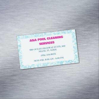 Aqua Blue Pool Maintenance  Magnet