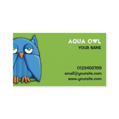Aqua Owl green