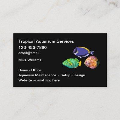 Aquarium Service Marine Biologist