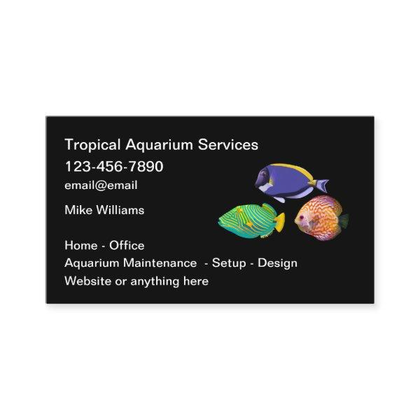 Aquarium Service Marine Biologist