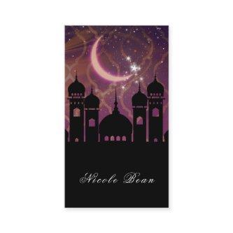 Arabian Nights Moroccan Middle Eastern Purple Pink