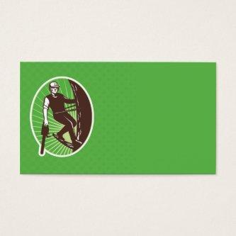 arborist tree surgeon agriculturist chainsaw