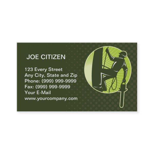 arborist tree surgeon agriculturist chainsaw