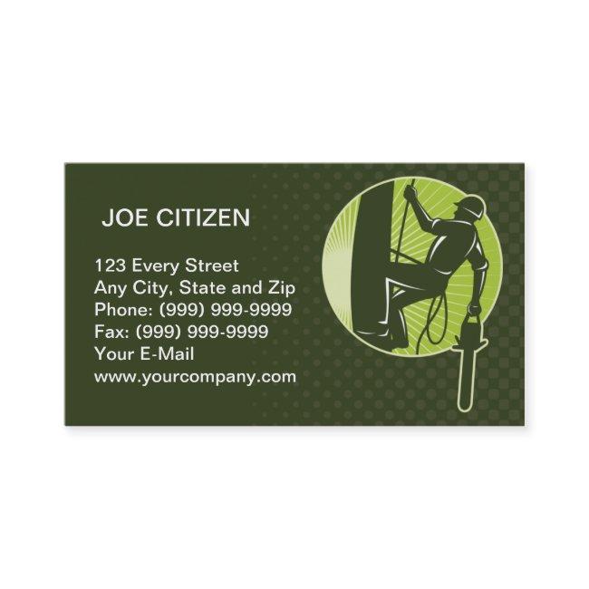 arborist tree surgeon agriculturist chainsaw
