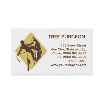 arborist tree surgeon agriculturist chainsaw