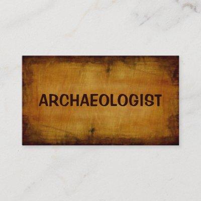 Archaeologist Antique