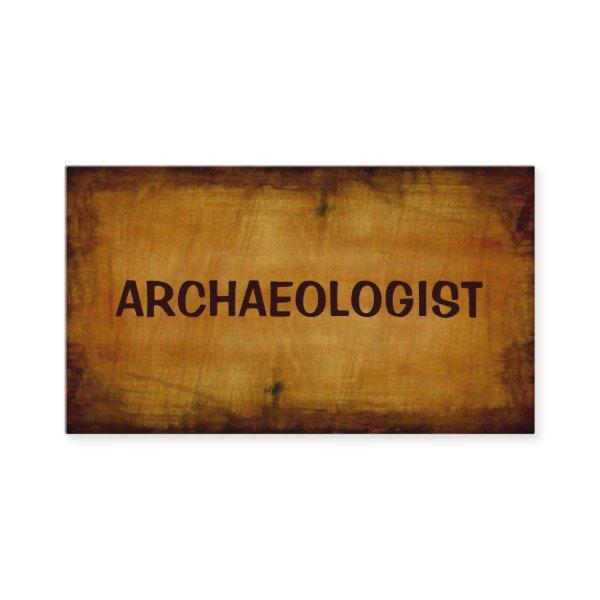 Archaeologist Antique