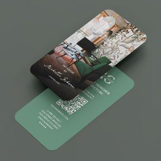 Architect Interior Designer Consultant Modern Teal