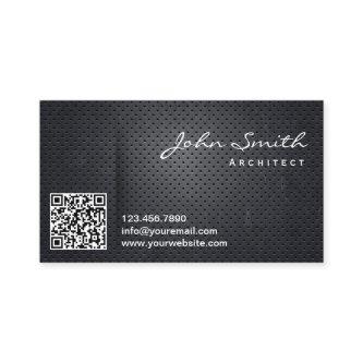 Architect Professional Black Metal QR Code