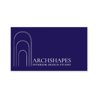 Architecture Geometry Interior Designer navy