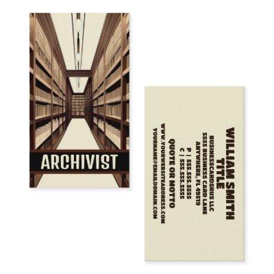 Archivist Archive Librarian