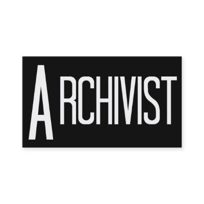 Archivist Black Simple