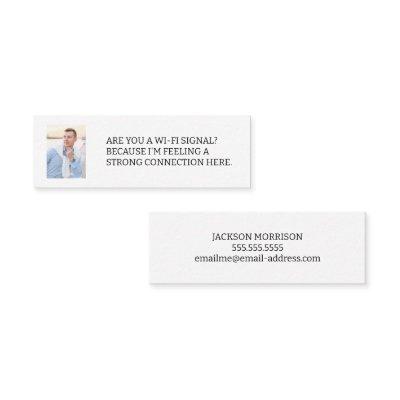 Are you a Wi-Fi Signal Photo Dating Calling Card