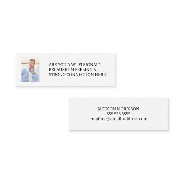 Are you a Wi-Fi Signal Photo Dating Calling Card