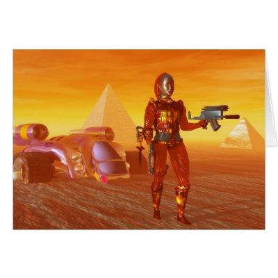 ARES IN THE DESERT OF HYPERION