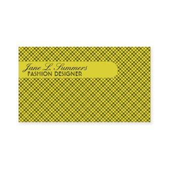 Argyle Design (Yellow)