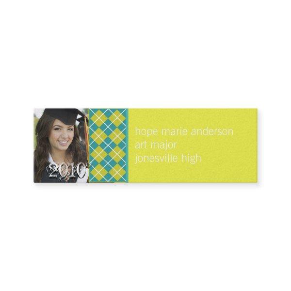 Argyle Senior Pictures Senior Profile Card