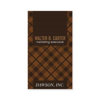 Argyle Vertical (Burnt Orange)