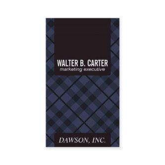 Argyle Vertical (Deep Purple and Blue)