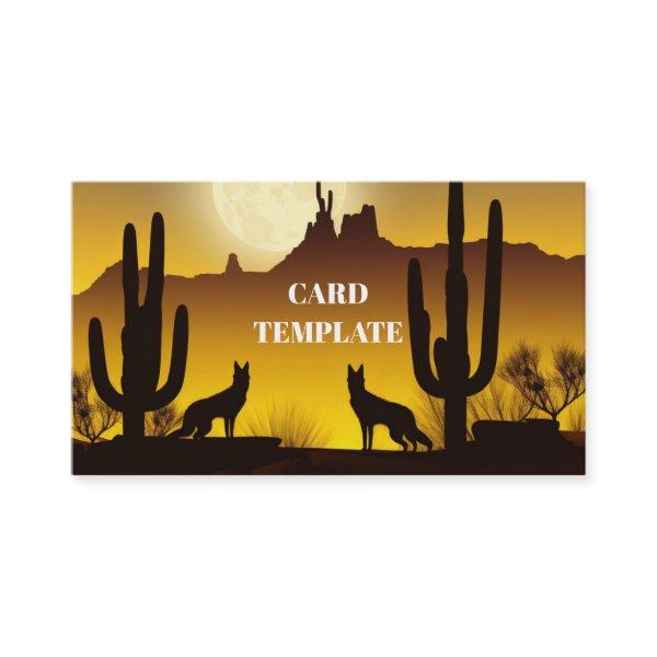Arizona Desert Coyote Wolf
