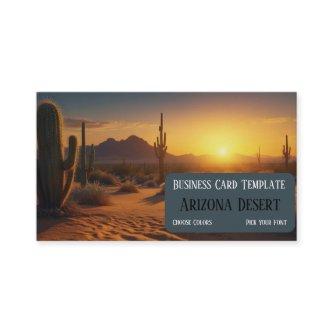 Arizona Desert Sunset Landscape