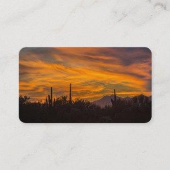 Arizona Saguaro Cactus Sunset
