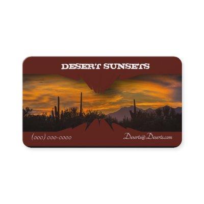 Arizona Saguaro Cactus Sunset