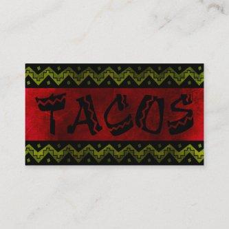 arriba taco stand (loyalty punch card) loyalty card