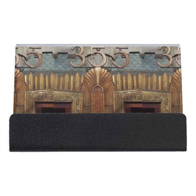 art deco, art nouveau, vintage,original,elevator,d desk holder