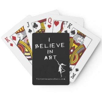 Art Fairy: I Believe In Art Promotional Value Poker Cards