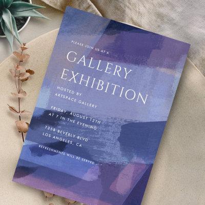 Art Gallery Exhibition   Invitation