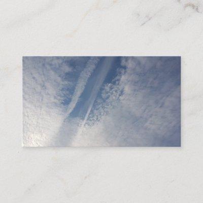 Art Logo 2019 Blue Sky White Contrail Cloud Clouds