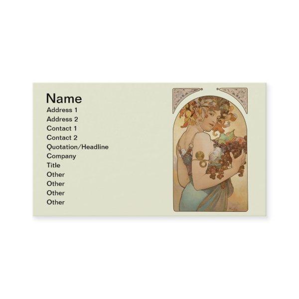 Art Nouveau Woman Mucha Beautiful