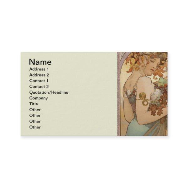 Art Nouveau Woman Mucha Beautiful