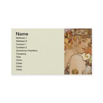Art Nouveau Woman Mucha Beautiful