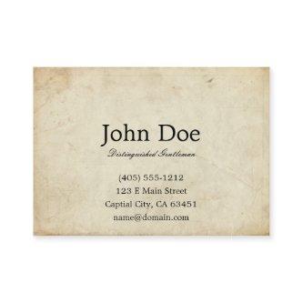 Art of Manliness Calling Card