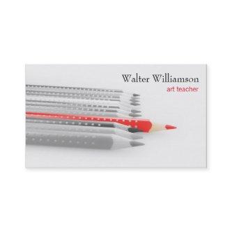 Art Teacher, Back to School, Color Pencil, Art Bus
