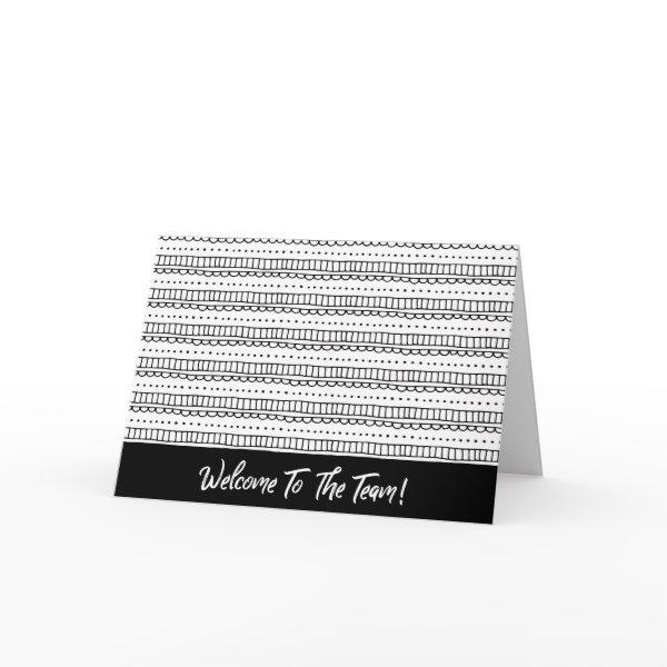 Art Welcome to the Team New Employee Job Welcoming Card