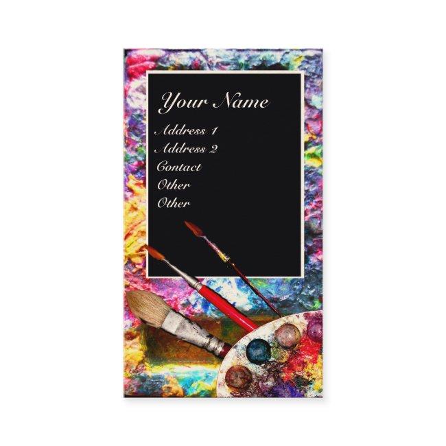 ARTIST COLOR PALETTE MONOGRAM Painter,Art Supplies