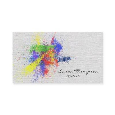 Artist Paint Splatters