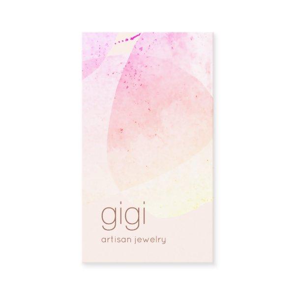 Artistic Abstract Ombre Watercolor