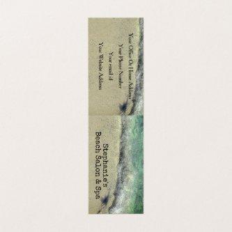 Artistic Beach Ocean Waves Coastal Salon Spa