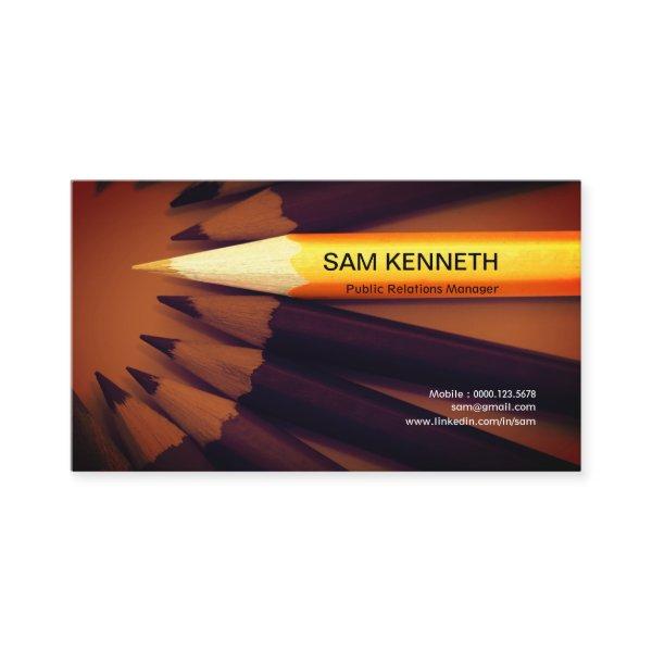 Artistic Creative Colorful Pencil PR