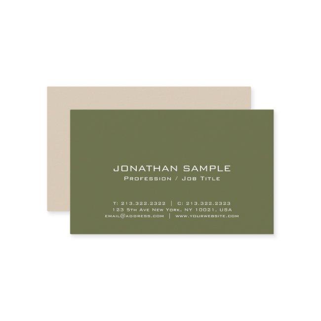 Artistic Elite Design Professional Modern Plain